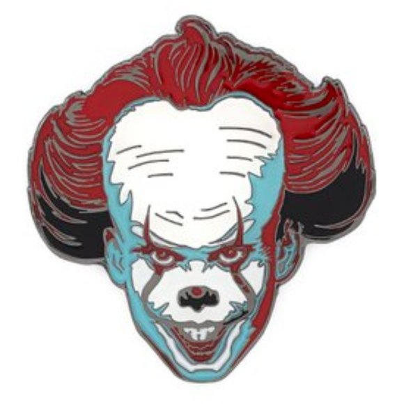 Loungefly IT Chapter Two (Open) Blind Box PENNYWISE FACE Enamel Pin - Picture 5 of 5